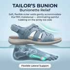 Orthopedic Sport Mesh Sandals - Multi-Strap Adjustable Design for Tailor's Bunion