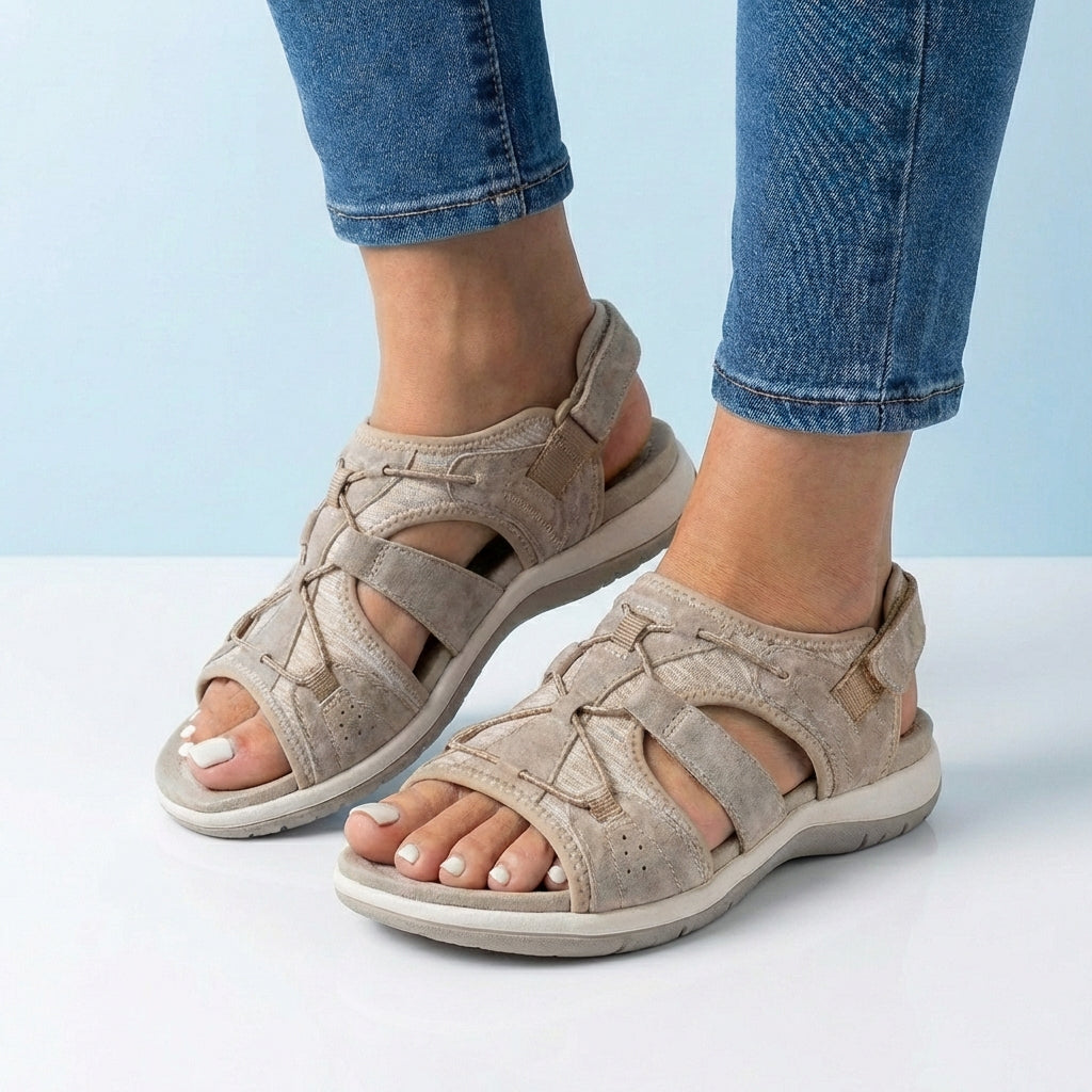 Orthopedic Sport Mesh Sandals - Multi-Strap Adjustable Design for Tailor's Bunion