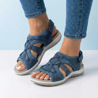 Orthopedic Sport Mesh Sandals - Multi-Strap Adjustable Design for Joint Pain