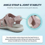 Orthopedic Sport Mesh Sandals - Multi-Strap Adjustable Design for Joint Pain