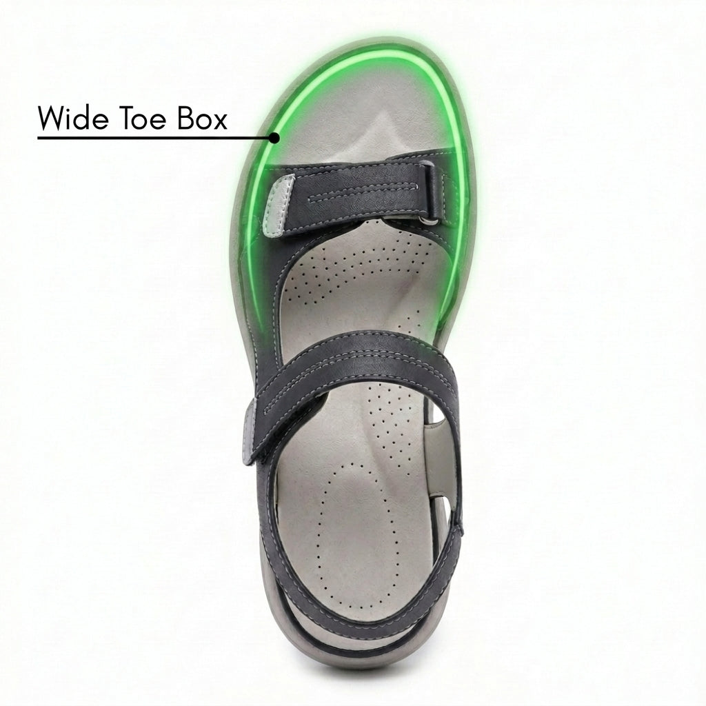 Orthopedic Sport Mesh Sandals - Multi-Strap Adjustable Design